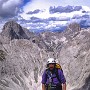 Yours truly, on the summit of the Rotwand, in the Rosengarten mountains.